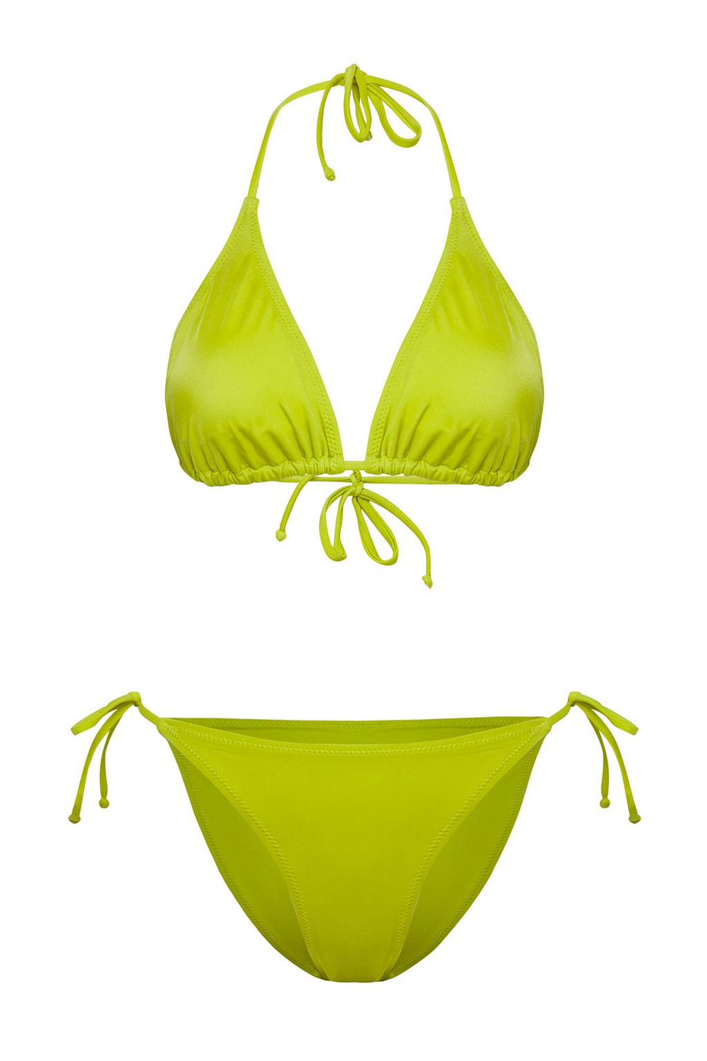 TRENDYOLMILLA Siyah Ucgen Aksesuarl? Regular Bikini Tak?m? TBESS25BT00055  фото 6