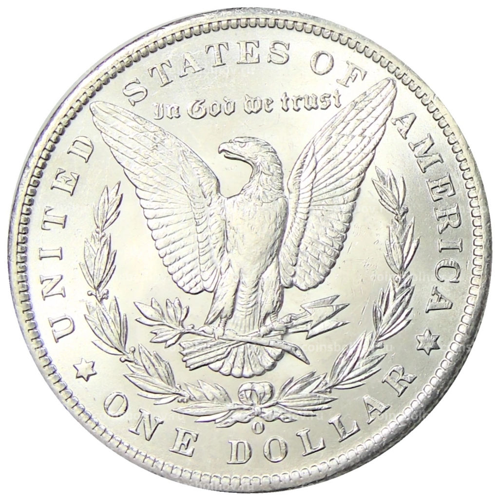 1 доллар 1885 года O США Доллар Моргана