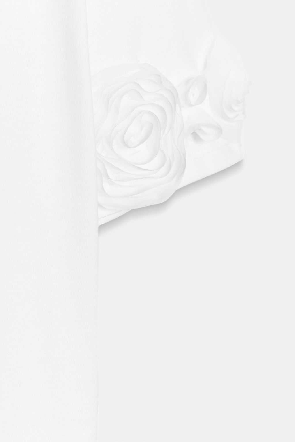 3D FLORAL T-SHIRT - Zara фото 7