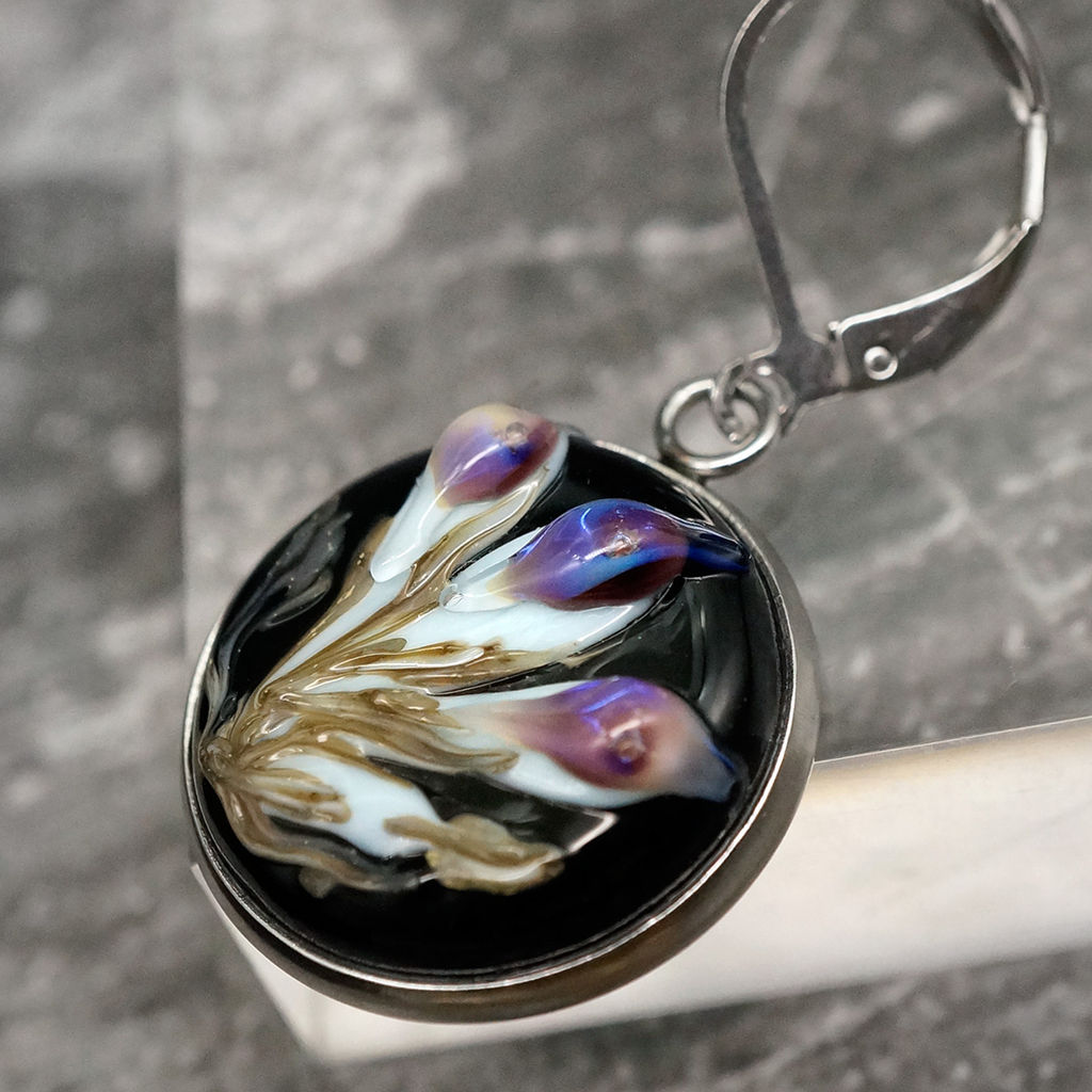 Серьги из муранского стекла - Vloes фото 5