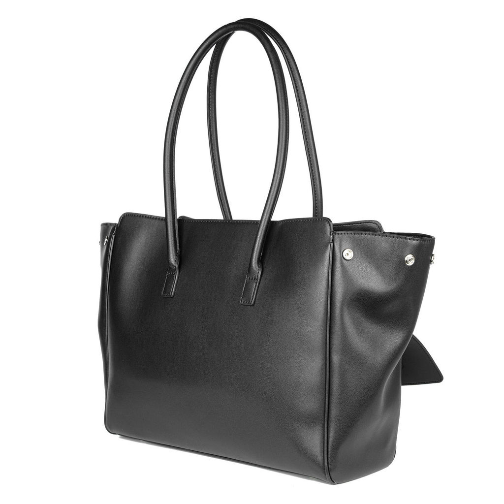 0037 black, Женская кожаная сумка, Barcelo Biagi