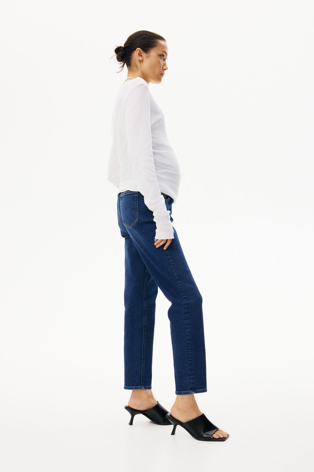 MAMA Slim Ankle Jeans - H&m фото 7