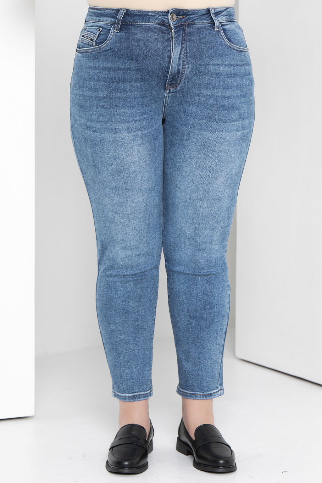 6084 Брюки джинсовые - Prima linea фото 5