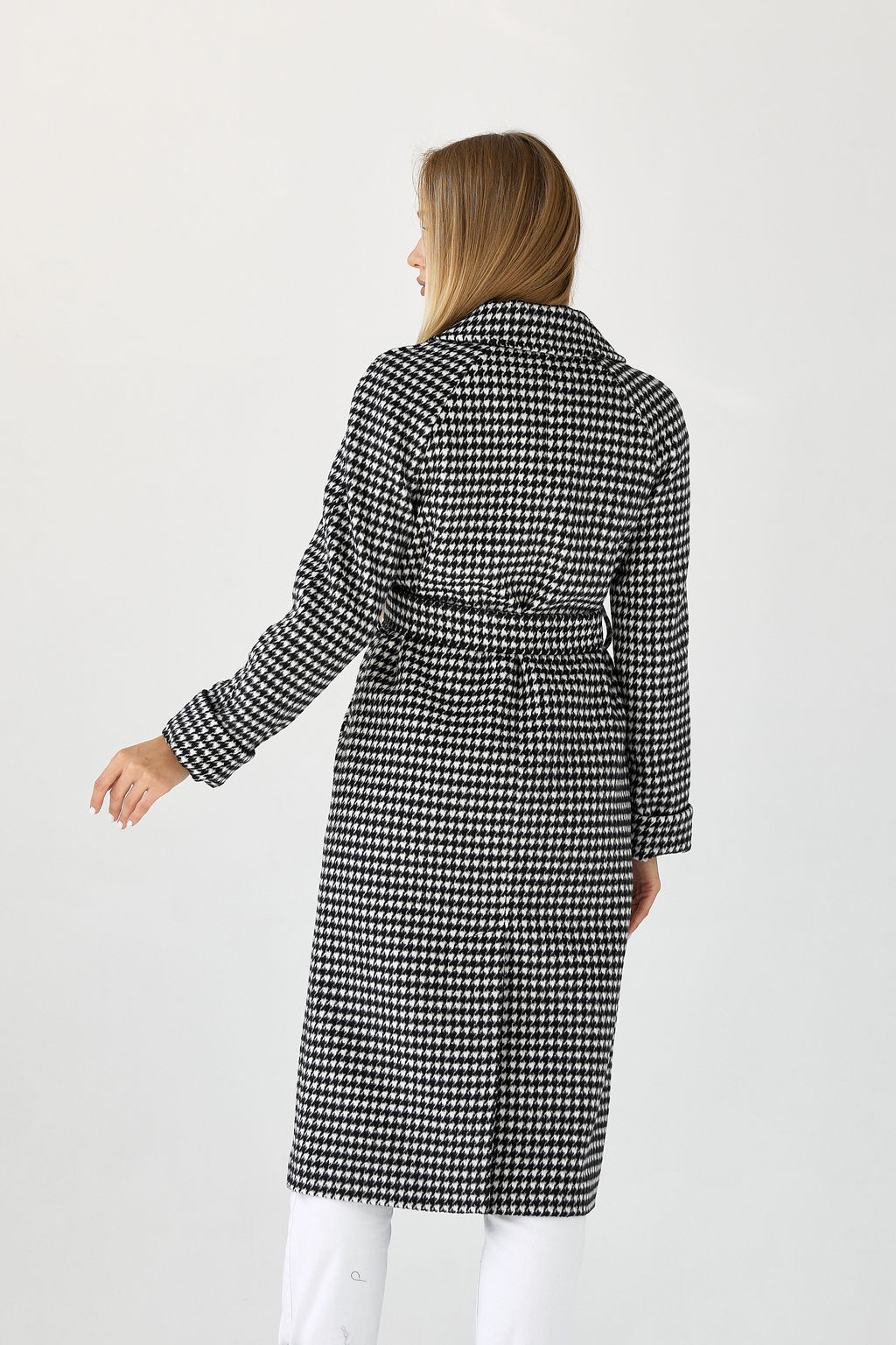 Пальто женское демисезонное 22555 (синий) - Kankan фото 34