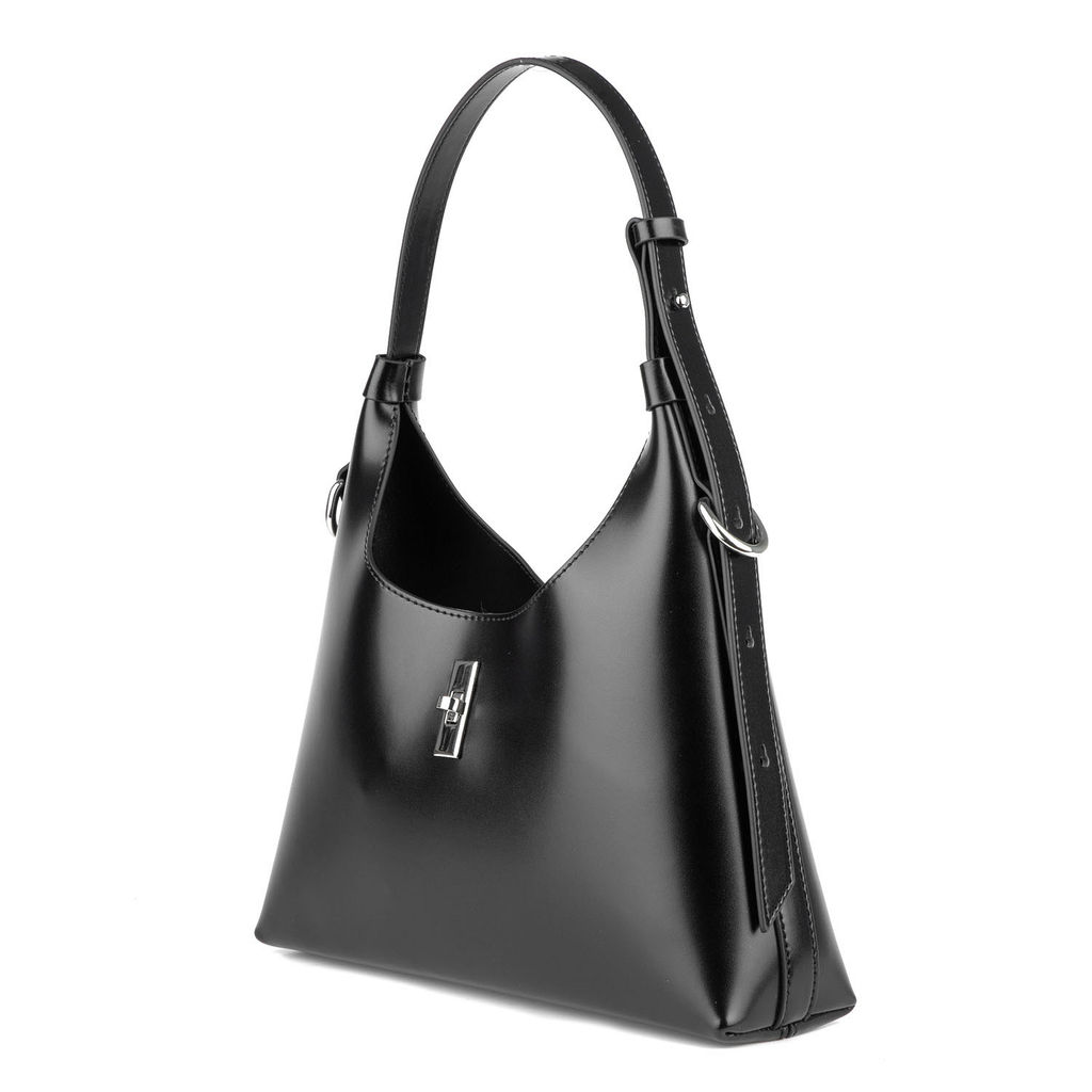 8103 black, Женская кожаная сумка, Barcelo Biagi