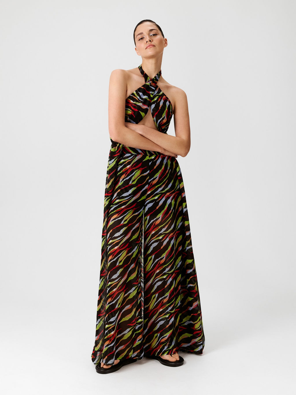 Брюки жен. Karianna черный принт - Infinity Lingerie фото 7