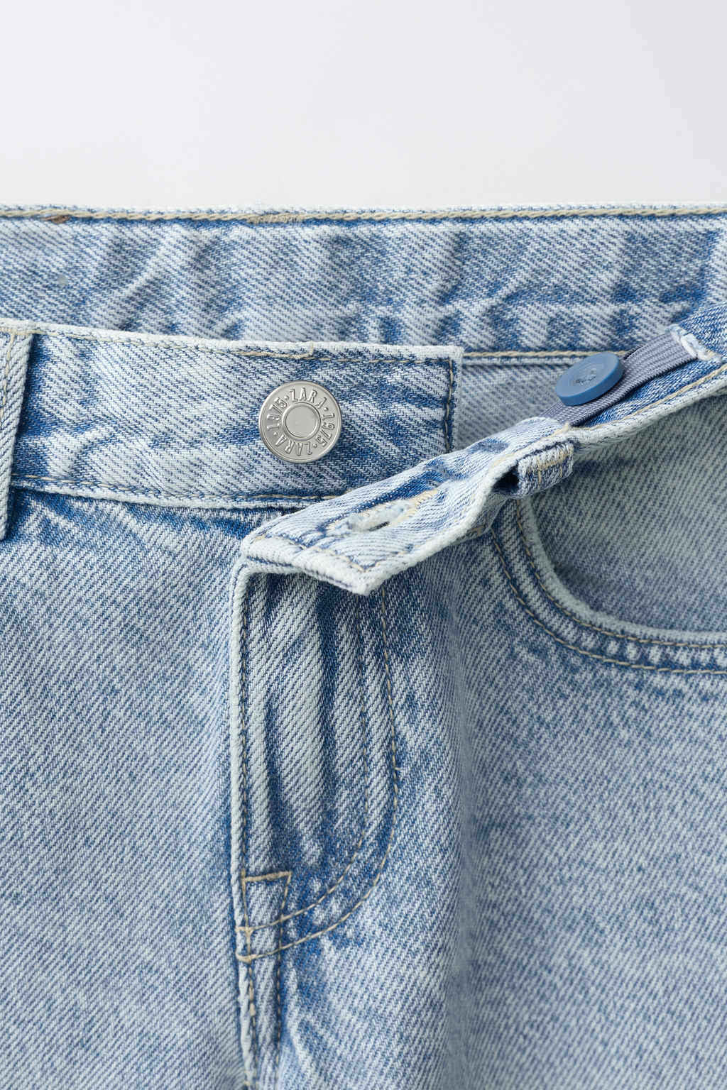 JEANS STRAIGHT / Azul claro - Zara фото 2