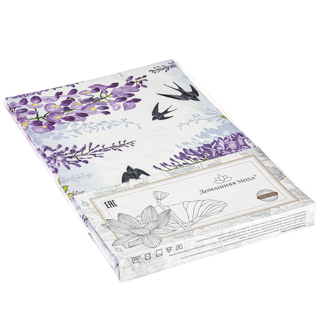 Дорожка столовая, сервировочная 50х180см Акация, хлопок Премиум 236г/м2, упаковка классическая 28х41см, Домашняя мода (Россия)  фото 5