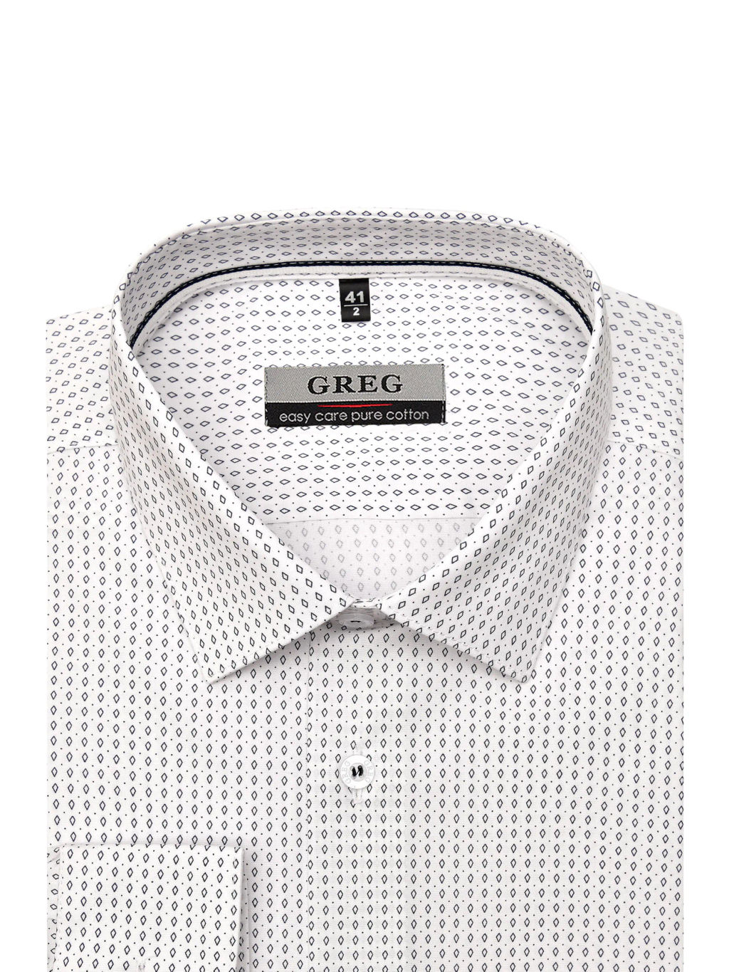 Сорочка мужская длинный рукав GREG 133/231/6187/Z/1p