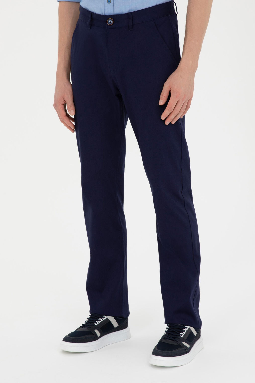 U. S. Polo Assn / Мужские темно-синие брюки из плотной ткани/чиносы - U.s. polo assn фото 2