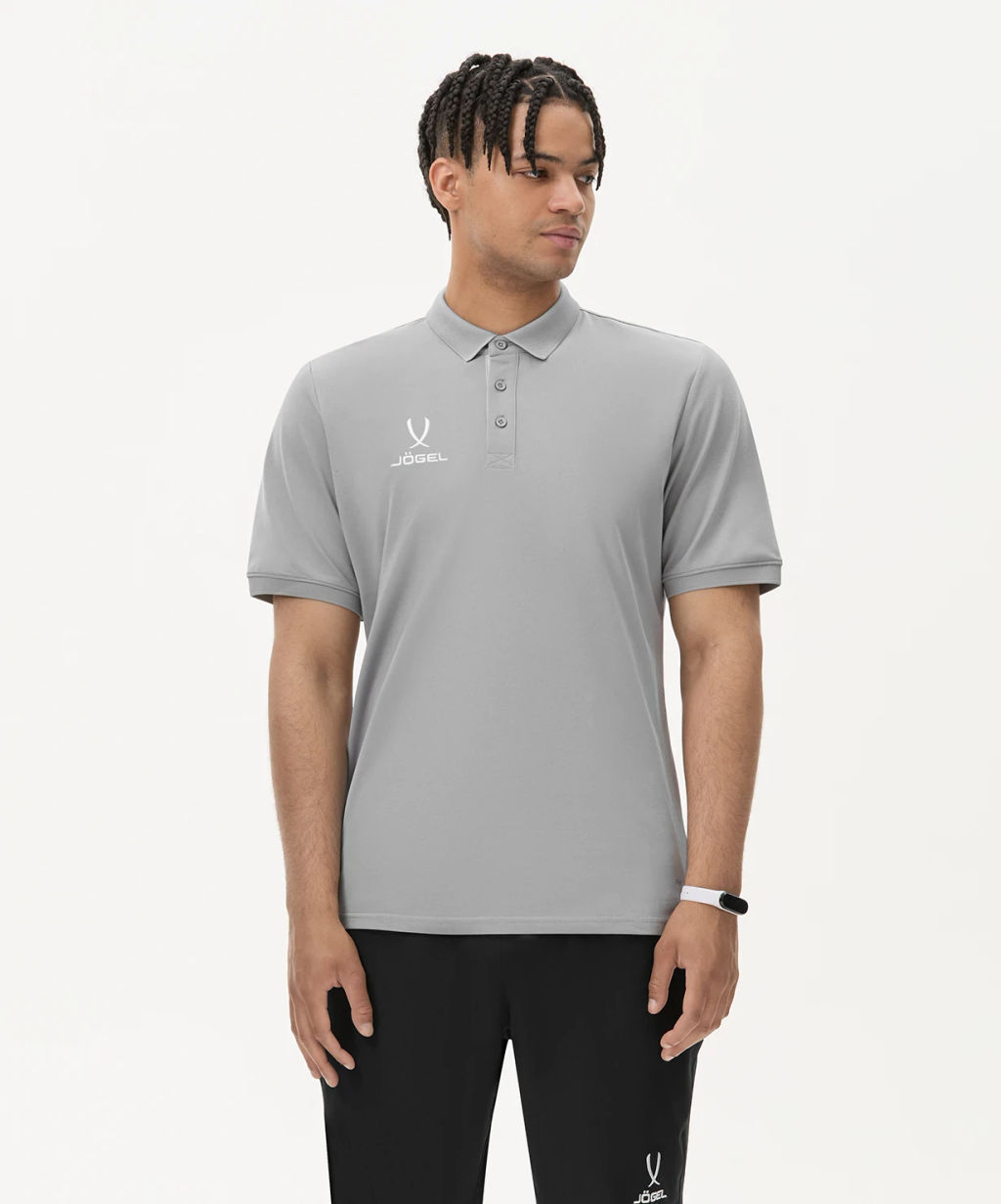 Поло JOGEL PREMIER PerFormDRY CVC Polo, серый  фото 6