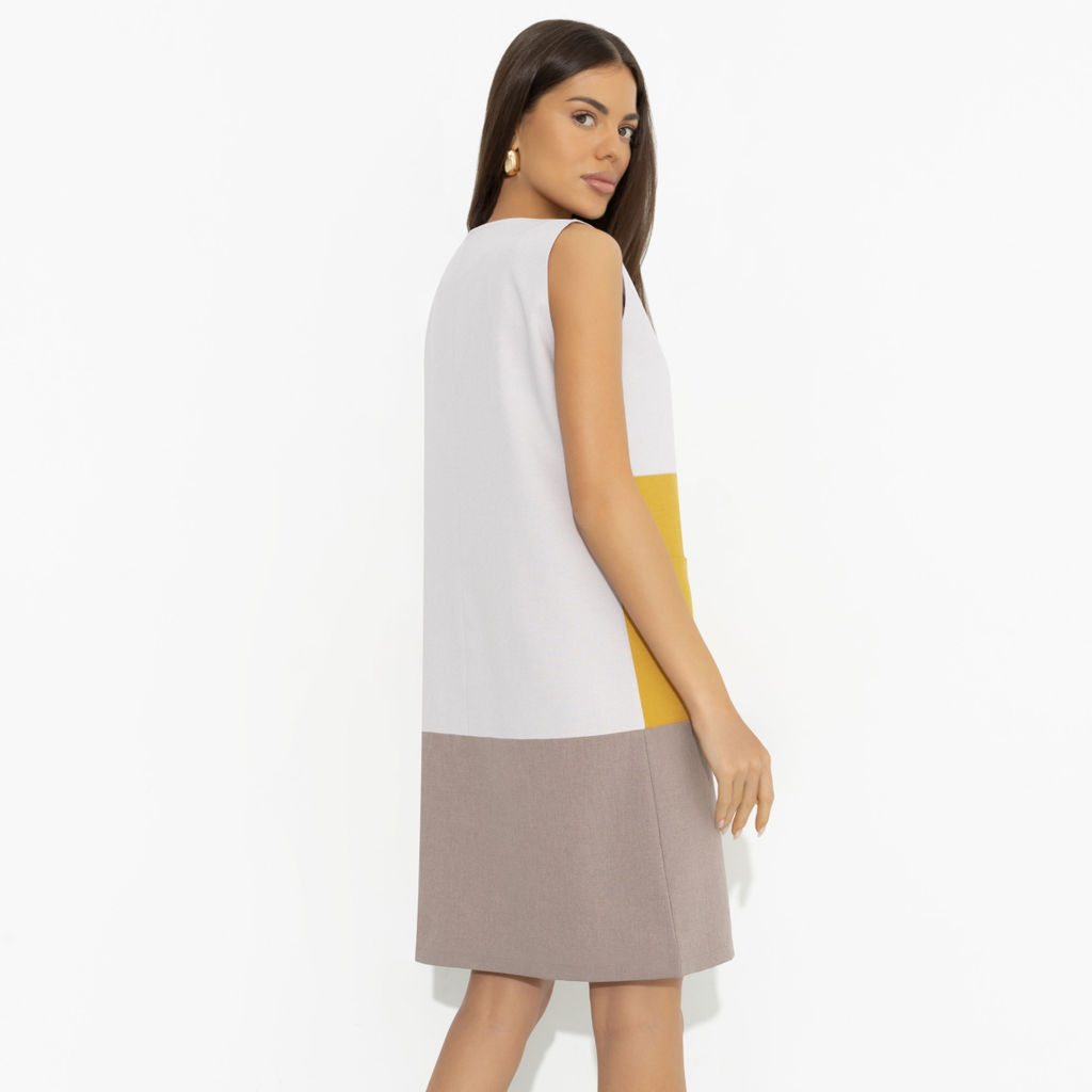 Платье с накладными карманами, Деликатная смелость (colored) - Charutti фото 5