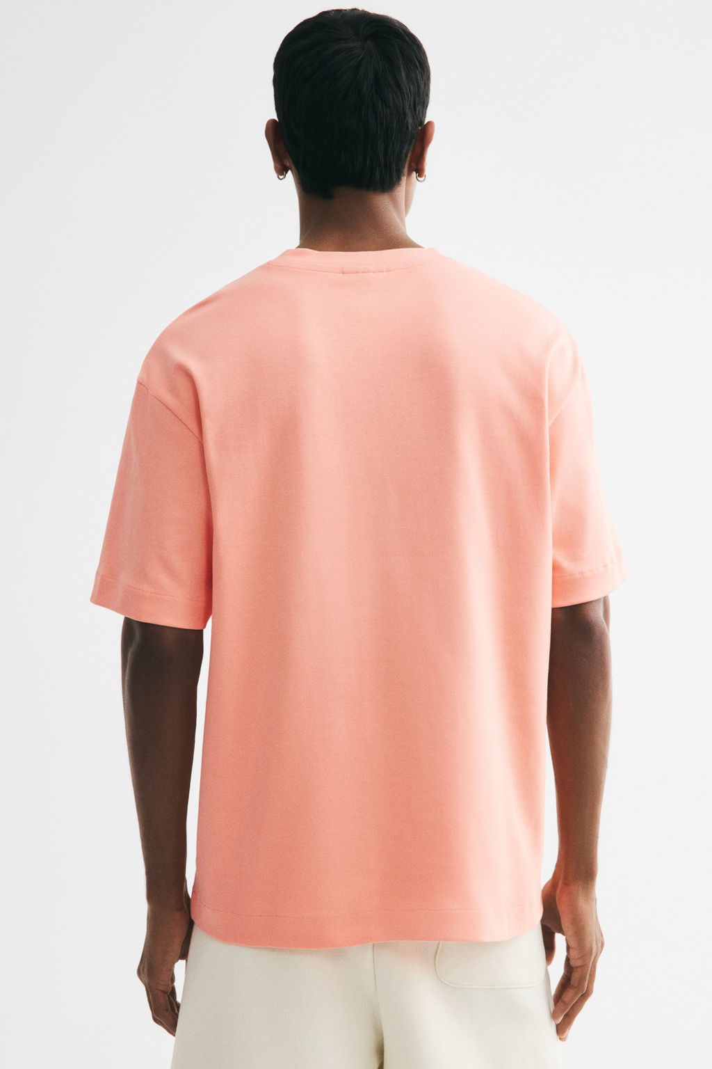 Camiseta interlock Loose Fit - H&m фото 12