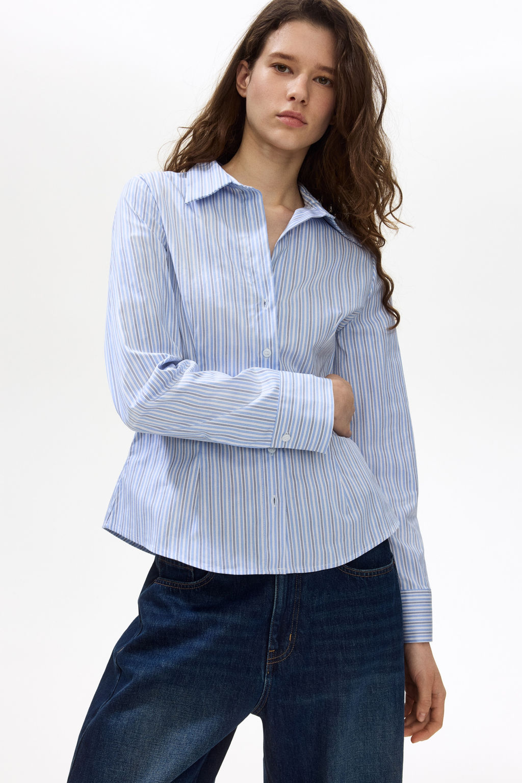 Camisa entallada - H&m фото 5