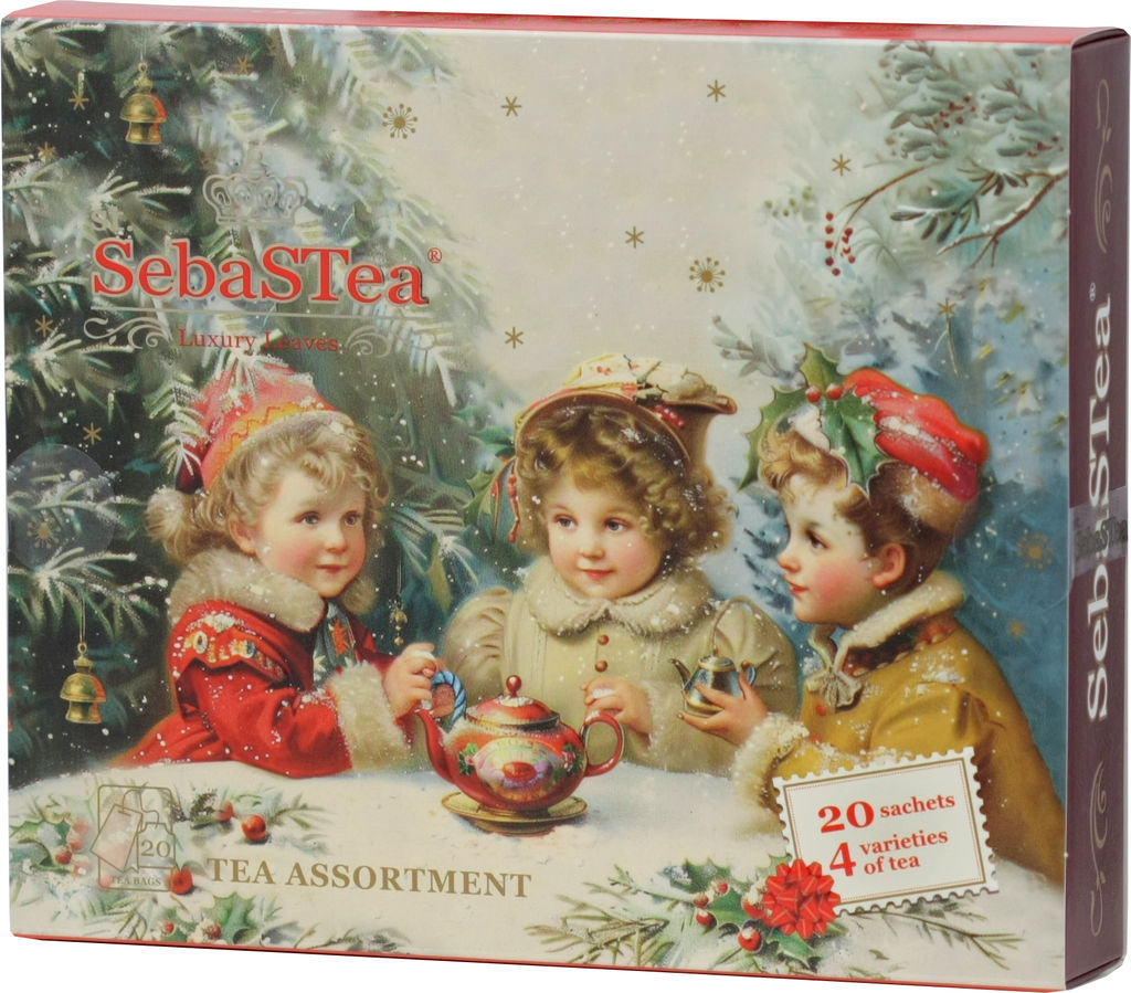 SebaSTea. Новый год. Vintage. Чаепитие в лесу карт.упаковка, 20 пак.
