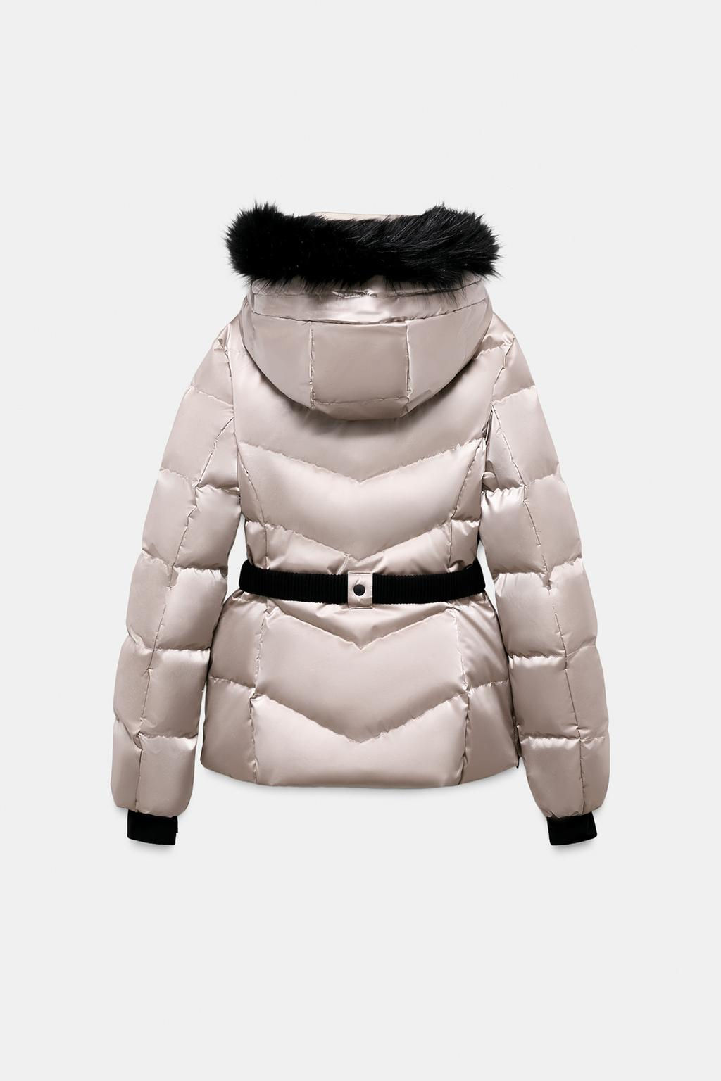 WATER-RESISTANT WINDPROOF DOWN PUFFER JACKET RECCO® TECHNOLOGY SKI COLLECTION, CHARACTERISTICS - Zara фото 10