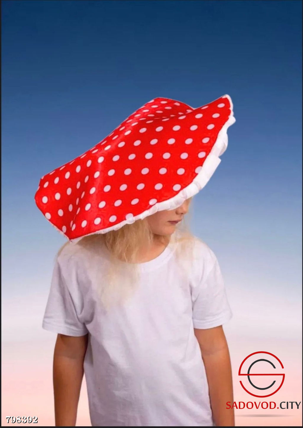 Шапка Гриб мухомор, р. 52-54 см - Bruno фото 3