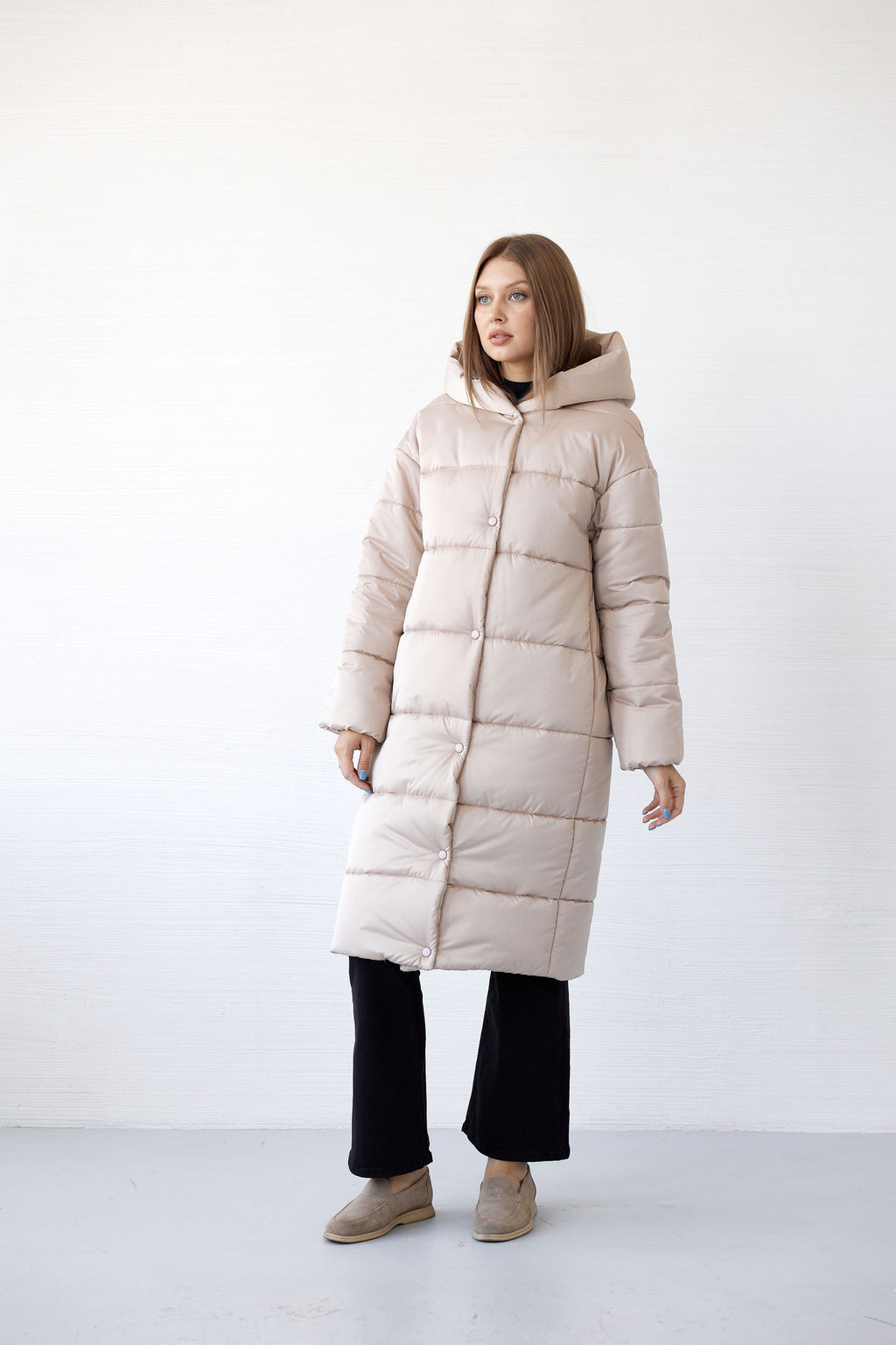 Куртка женская зимняя 25610 (графит) - Kankan фото 5