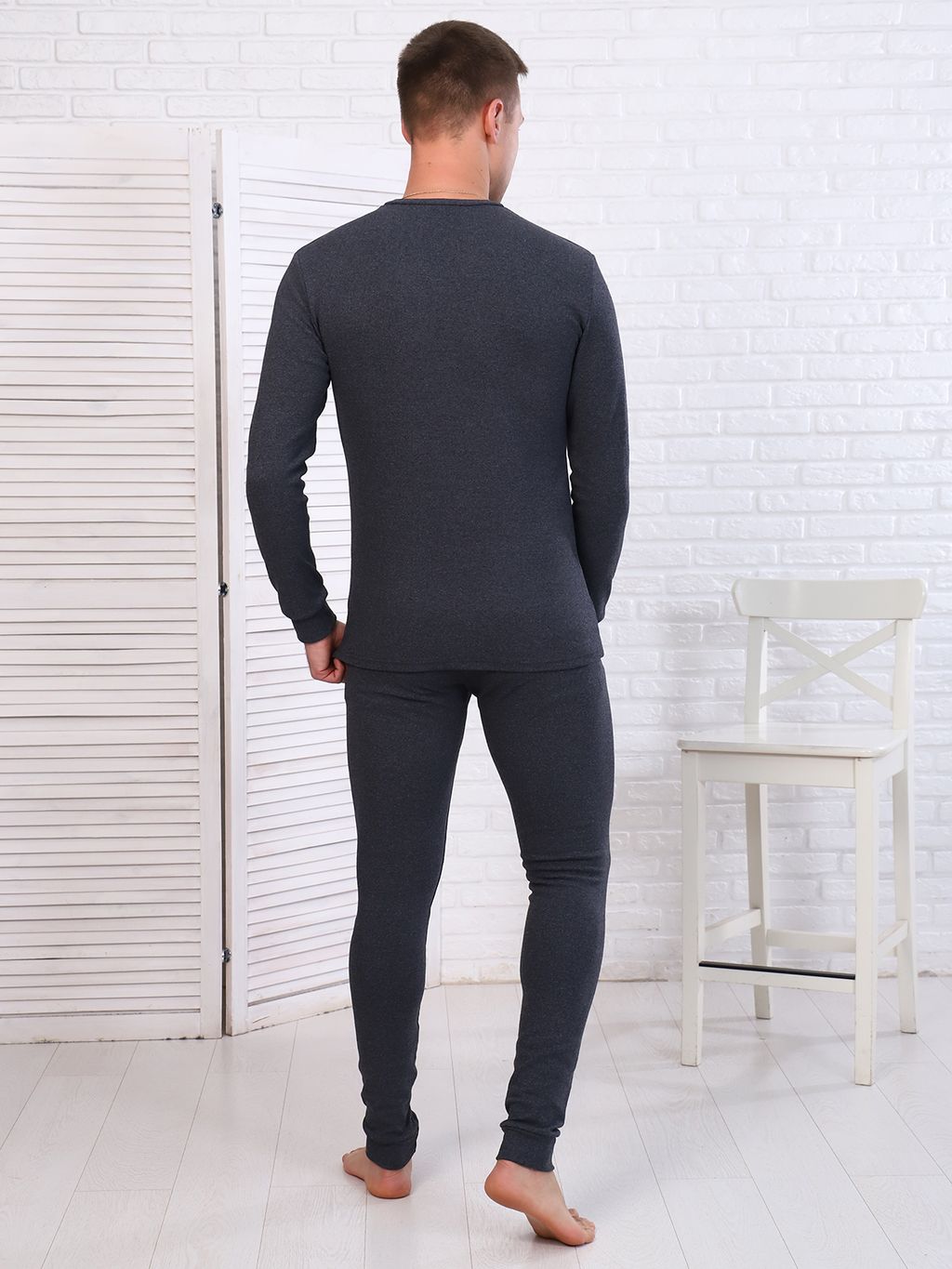 Термо-кальсоны (графит) мужск