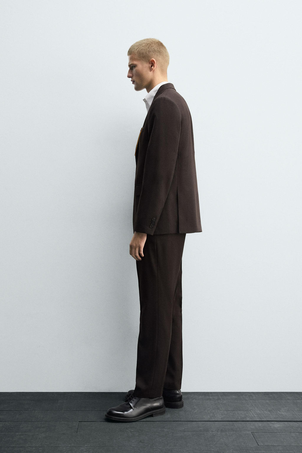 WOOL SUIT TROUSERS - Zara фото 4