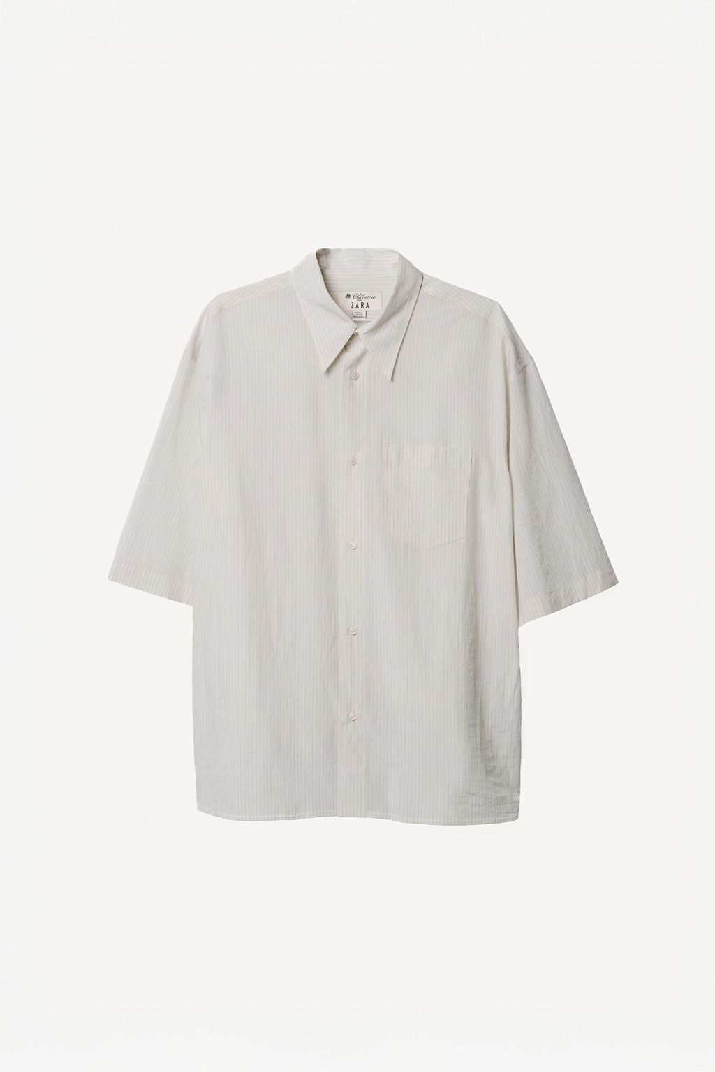 CAMISA OVERSIZE FIT RAYAS WILLY CHAVARRIA X ZARA / rayas фото 4