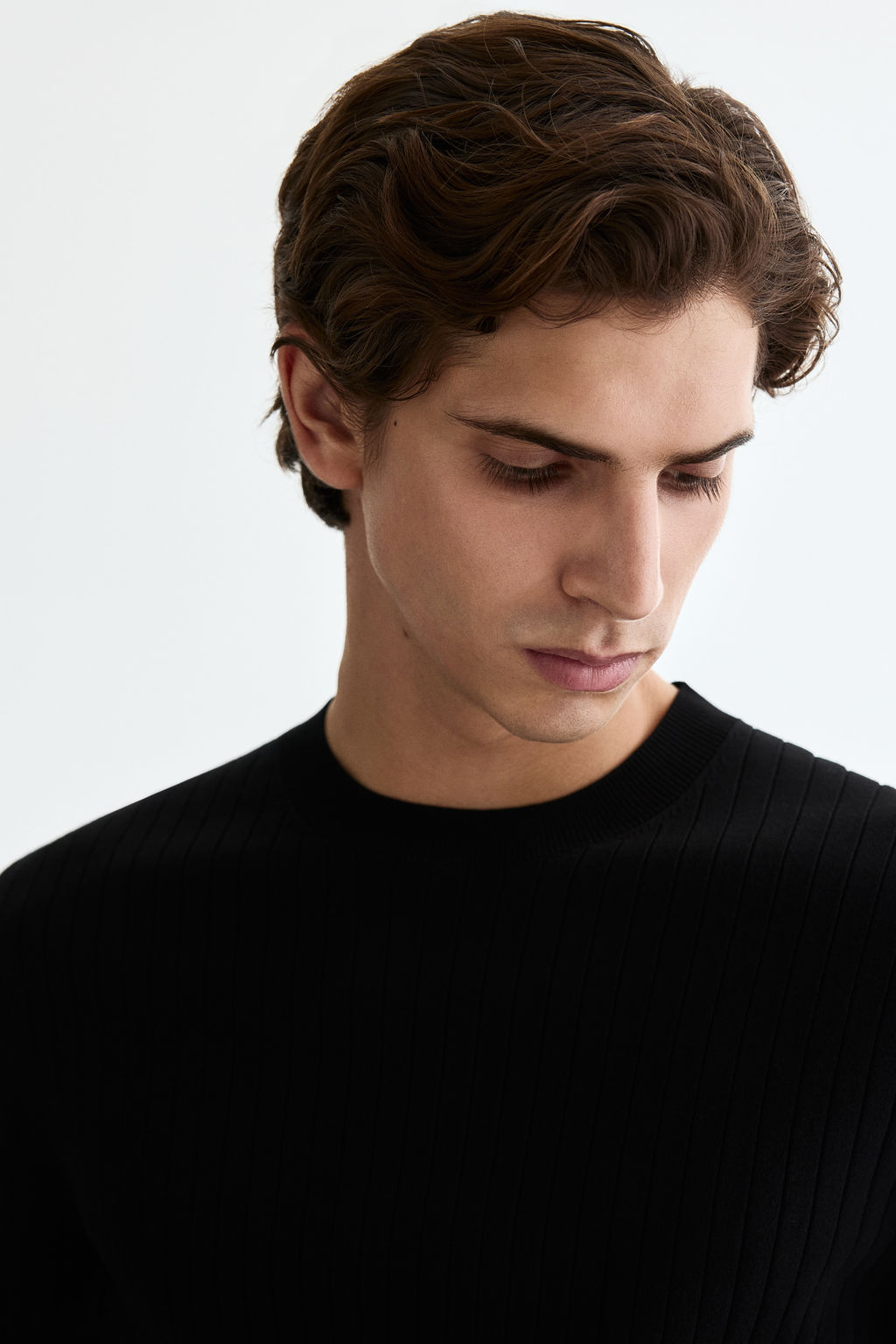 Camiseta de punto Slim Fit - H&m фото 5