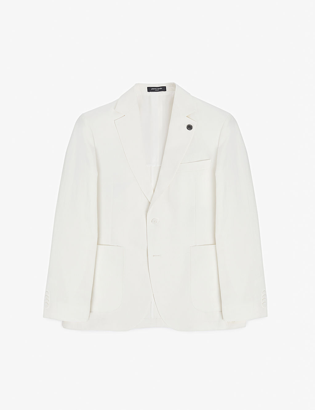 Ekru Slim Fit Keten Kar___ml_ Tak_m Elbise