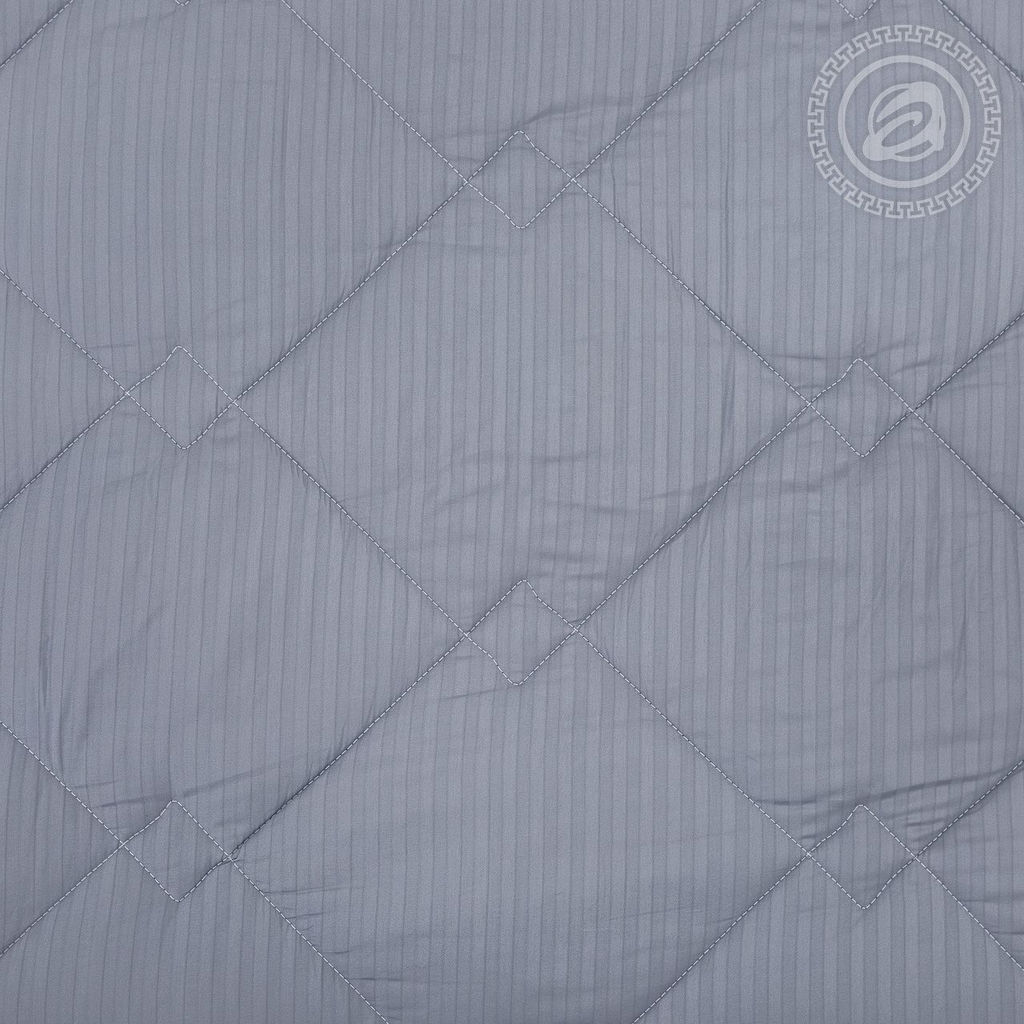 Одеяло страйп-сатин "Бамбук" облегченное 200*215 Евро/1 шт. Премиум (сатин)