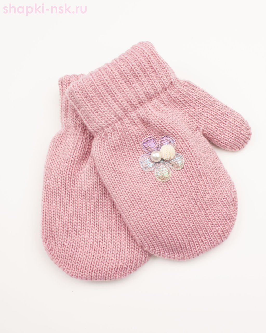 026-TMg Варежки для девочки (5-6 лет)