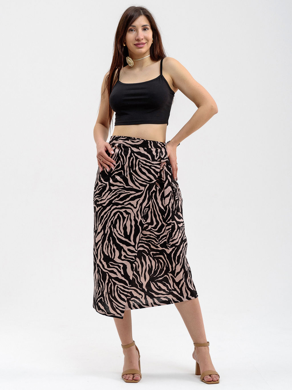 Майка-топ Хлопок 94%, лайкра 6% - Оптима фото 5