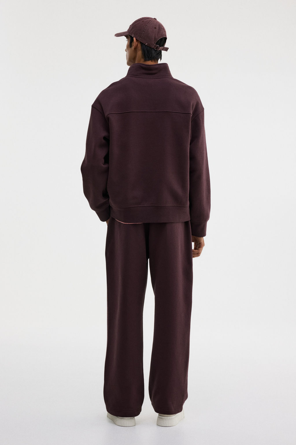 Sudadera con media cremallera Loose Fit - H&m фото 7