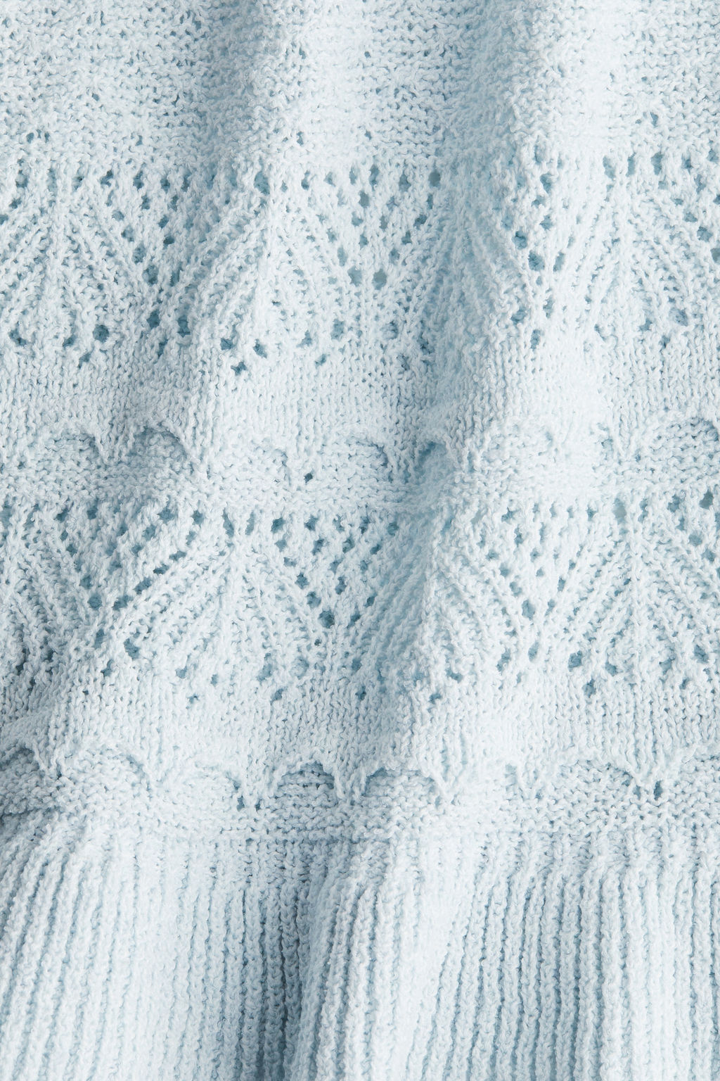 Top sin mangas efecto crochet - H&m фото 3
