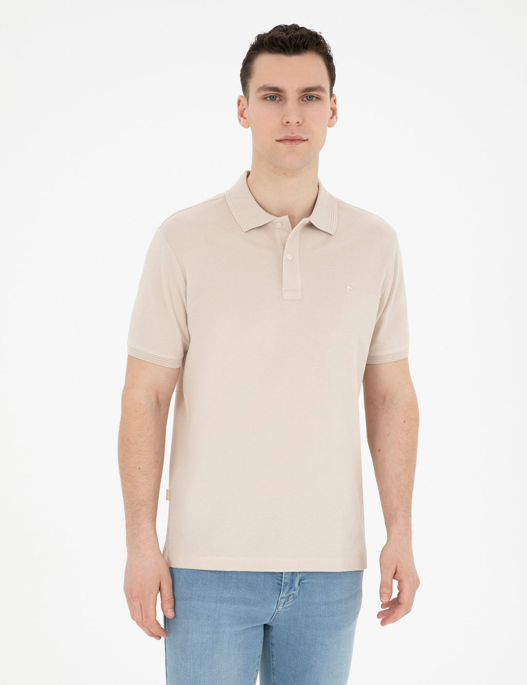 Ta_ Slim Fit Basic Ti__rt - Pierre cardin фото 8