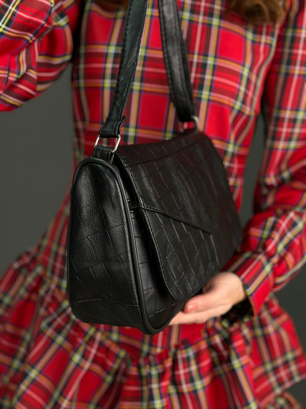 Сумка женская из телячьей кожи