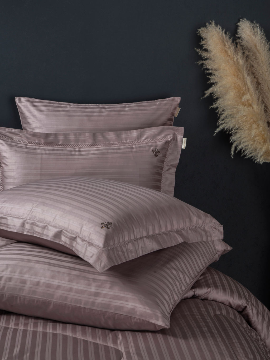Stripe Royal (пыльная роза) Egypt Cotton комплект - Kazanov.a. фото 4