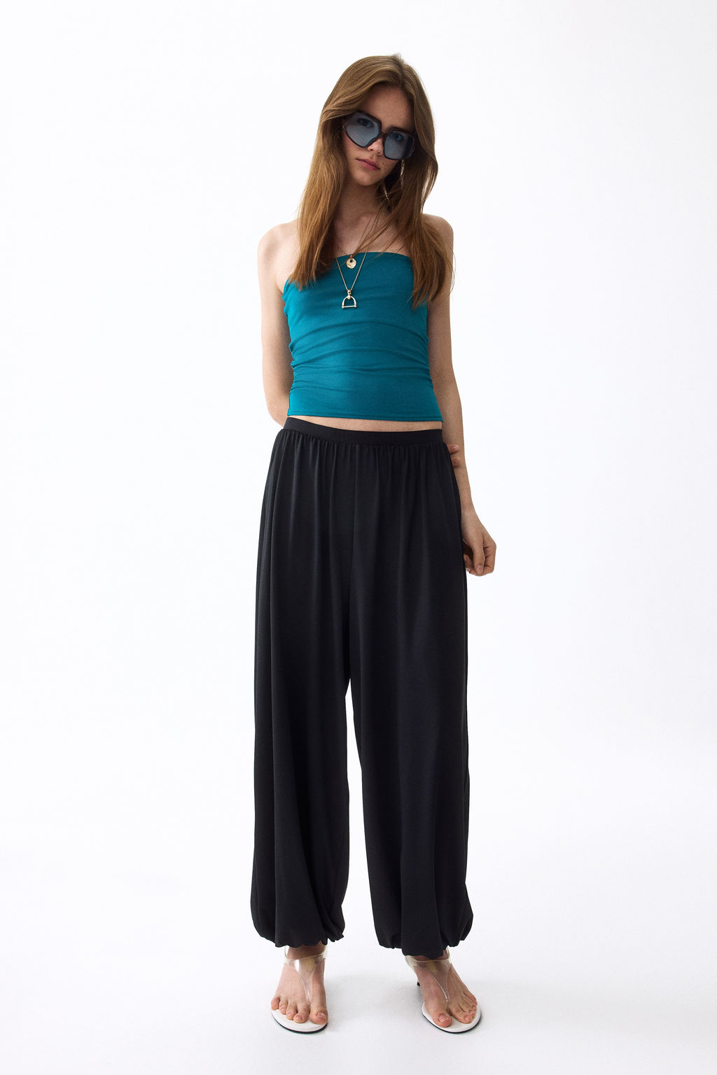 Top de tubo con frunces - H&m фото 3