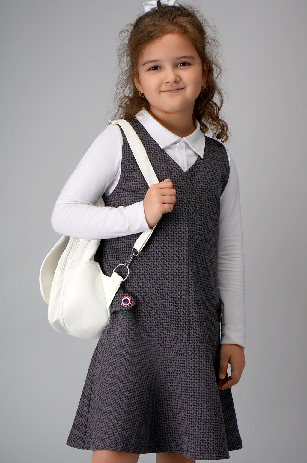 Школьный сарафан для девочки Happyfox