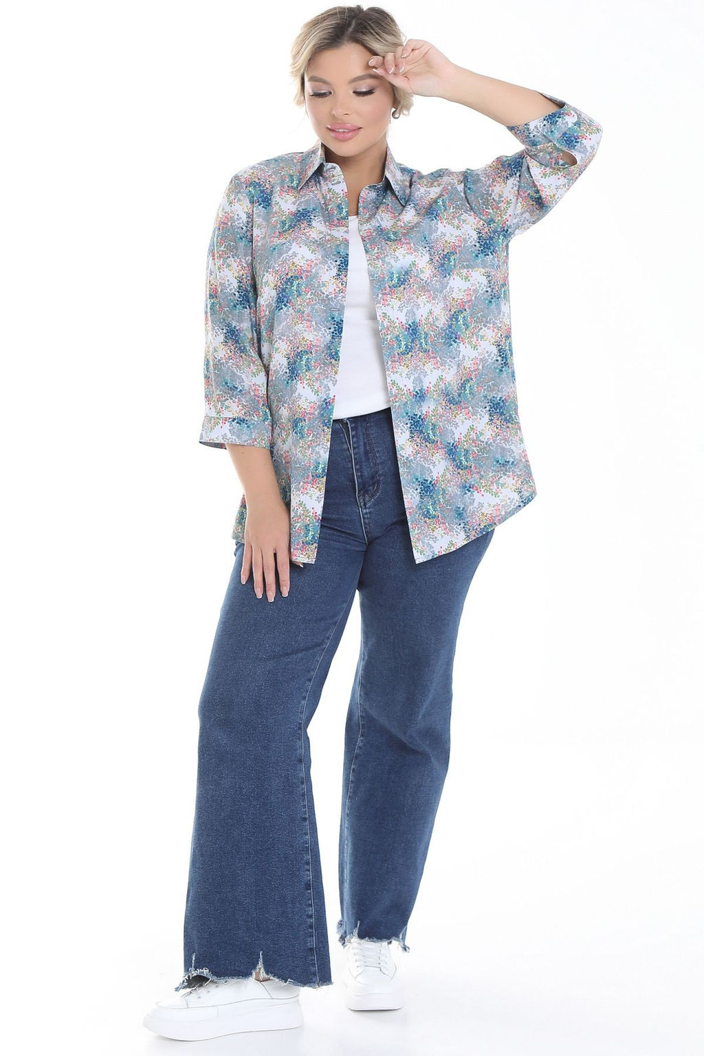 Рубашка П-2169/11 - Леди агата фото 4