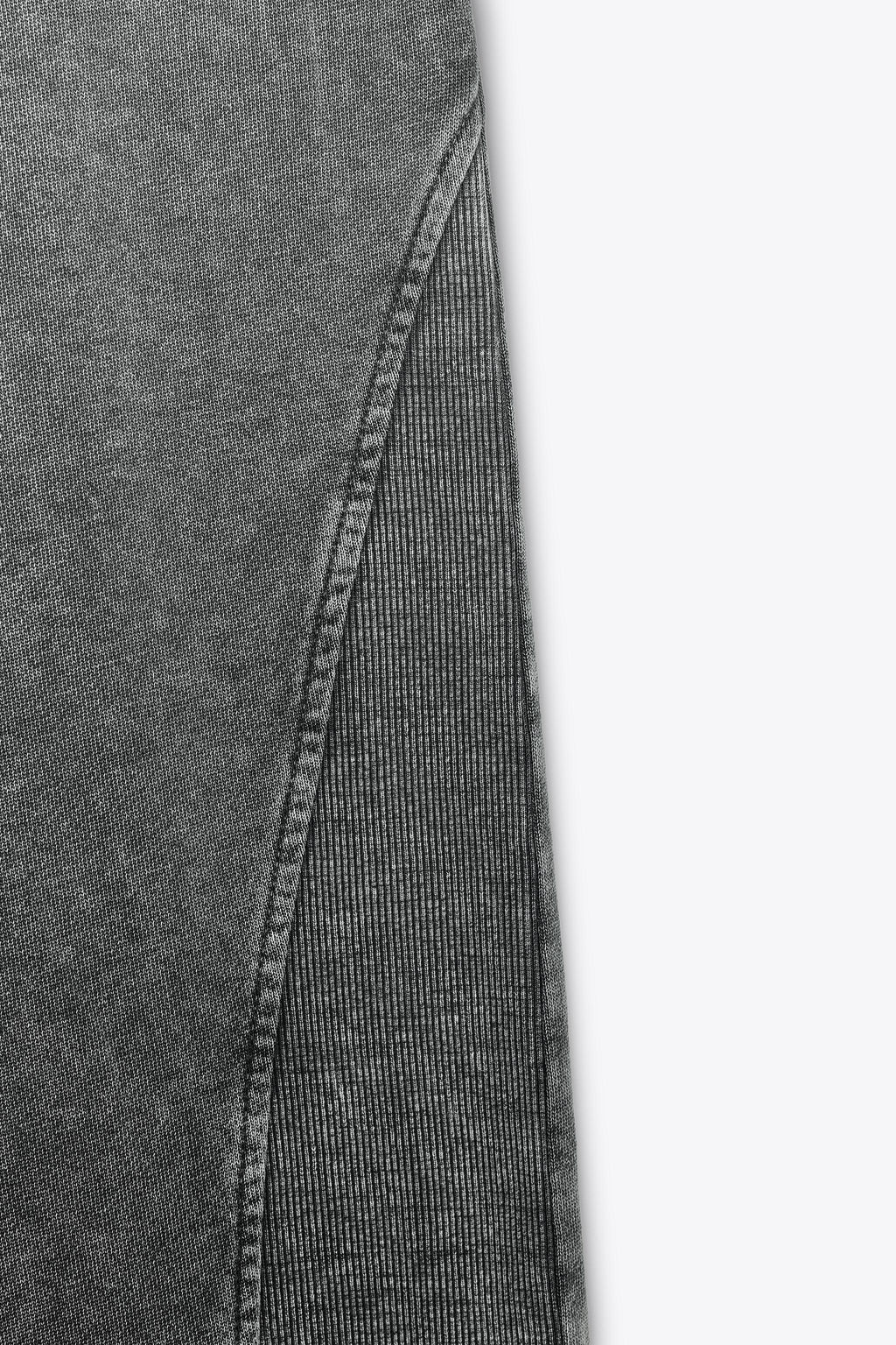 WASHED EFFECT TROUSERS
