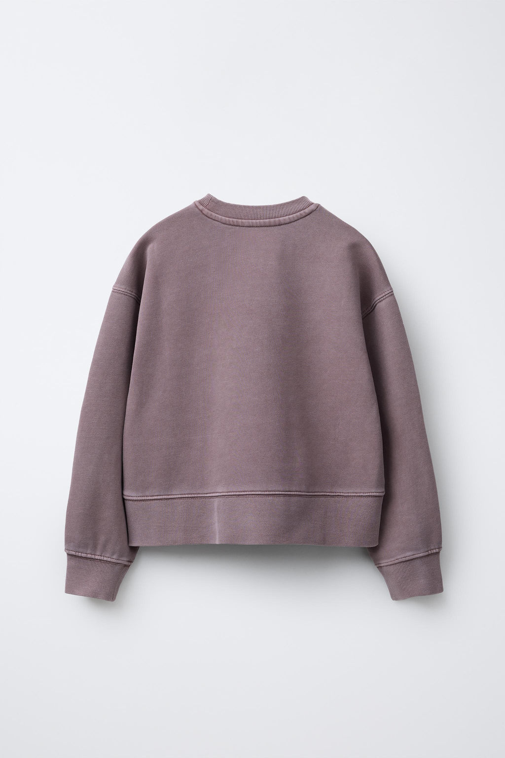 FADED-EFFECT SLOGAN SWEATSHIRT - Zara фото 2