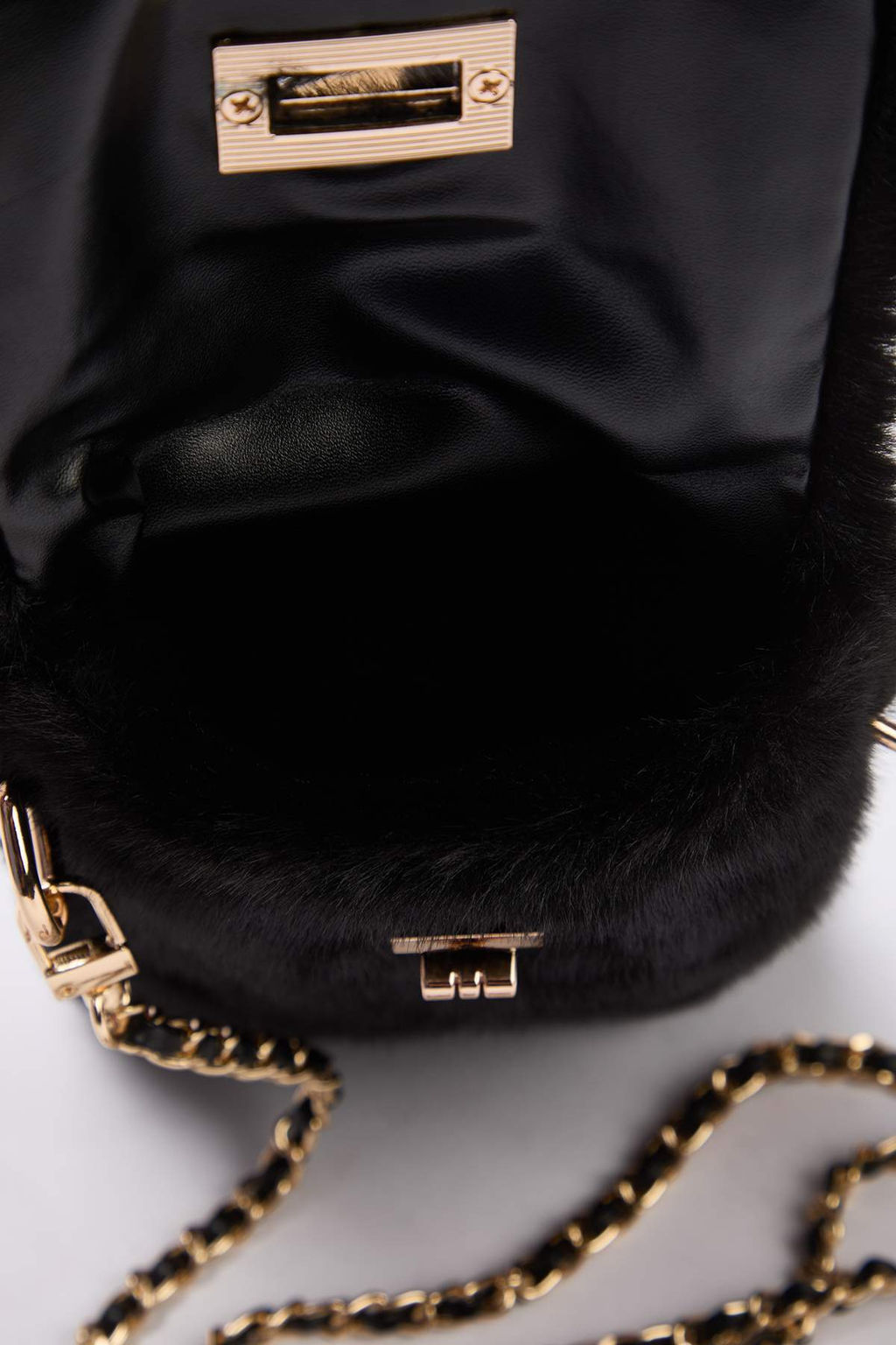 Siyah Suni Kurk Capraz Ask?l? Kad?n Omuz ve Telefon Cantas? TAKAW26OC00083 - Trendyolmilla фото 5