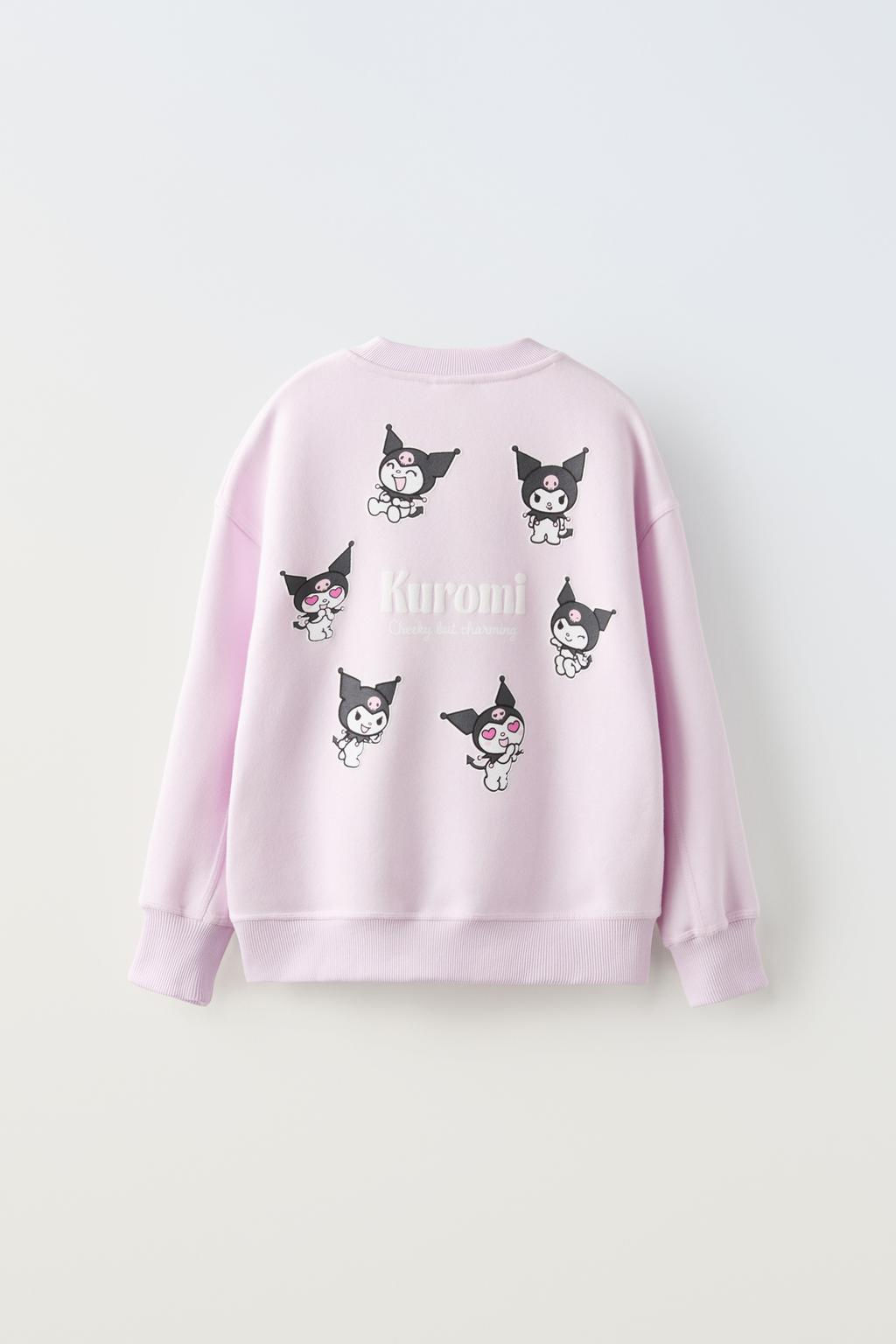 KUROMI SANRIO BASKILI SWEATSHIRT - Zara фото 2