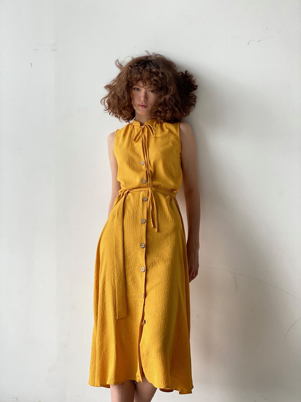 Платье, как из к/ф Красотка, в цвете манго - Martichelli фото 23