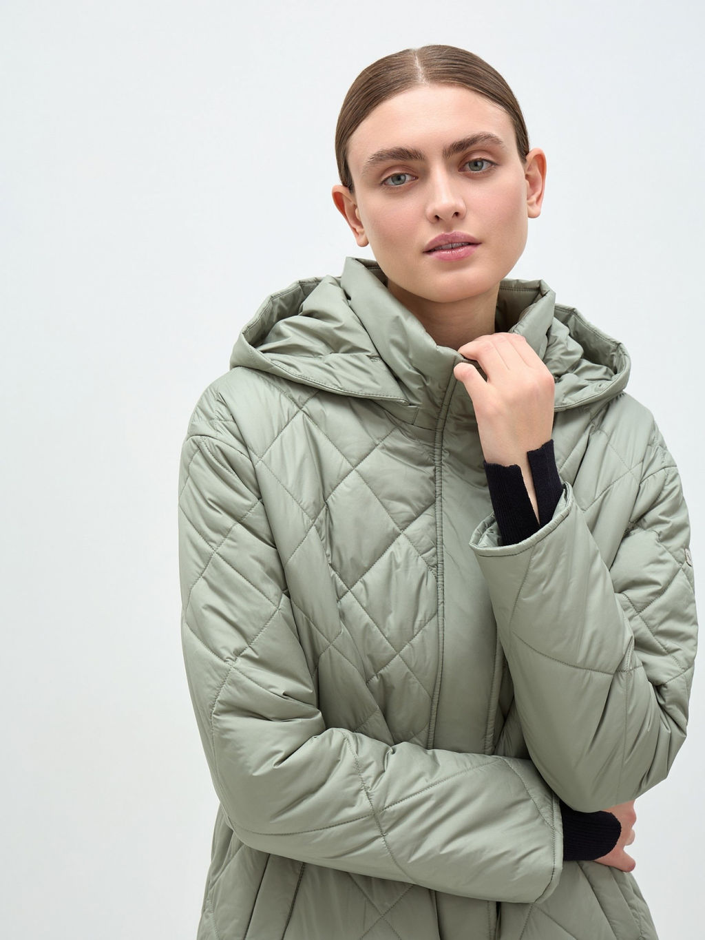 Conso/SM 240112 - jadeite Утепленное полупальто