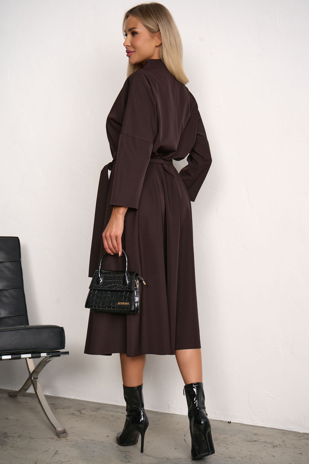 Платье Турин (шоколадный) Р11-1222/4 - Николь фото 7