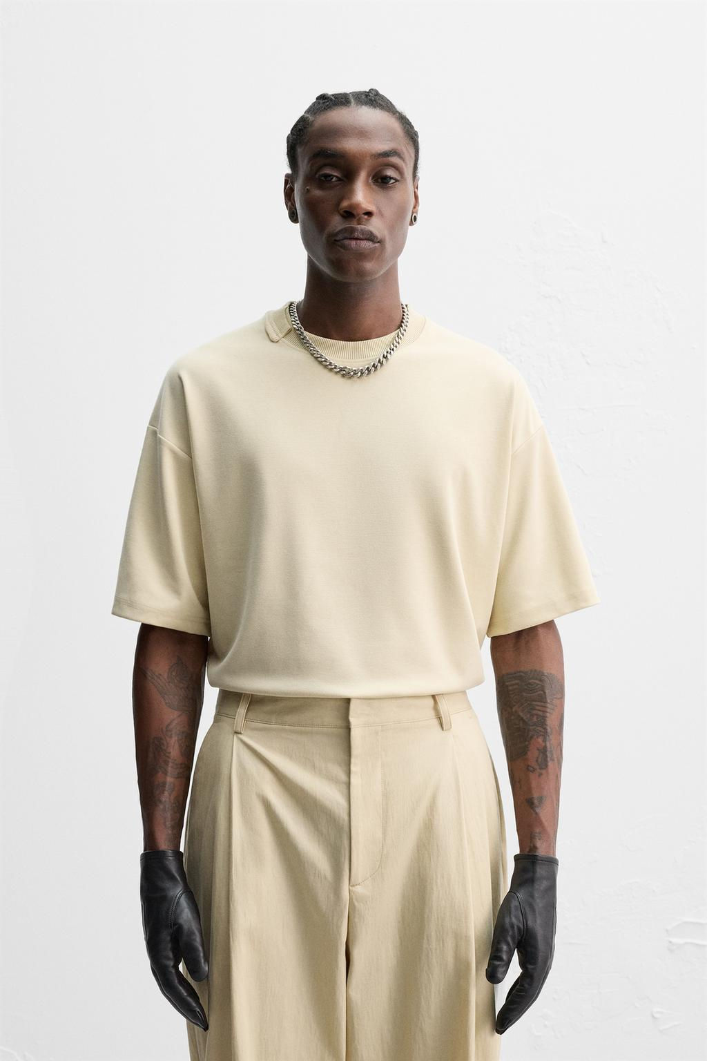 LIMITED EDITION INTERLOCK T-SHIRT - Zara фото 10