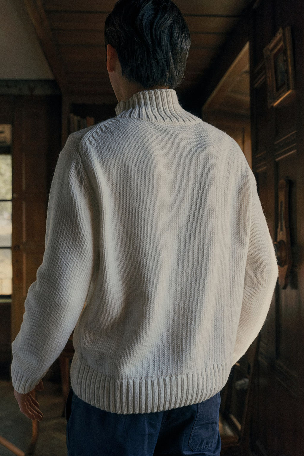 Jersey con cuello perkins Regular Fit - H&m фото 4