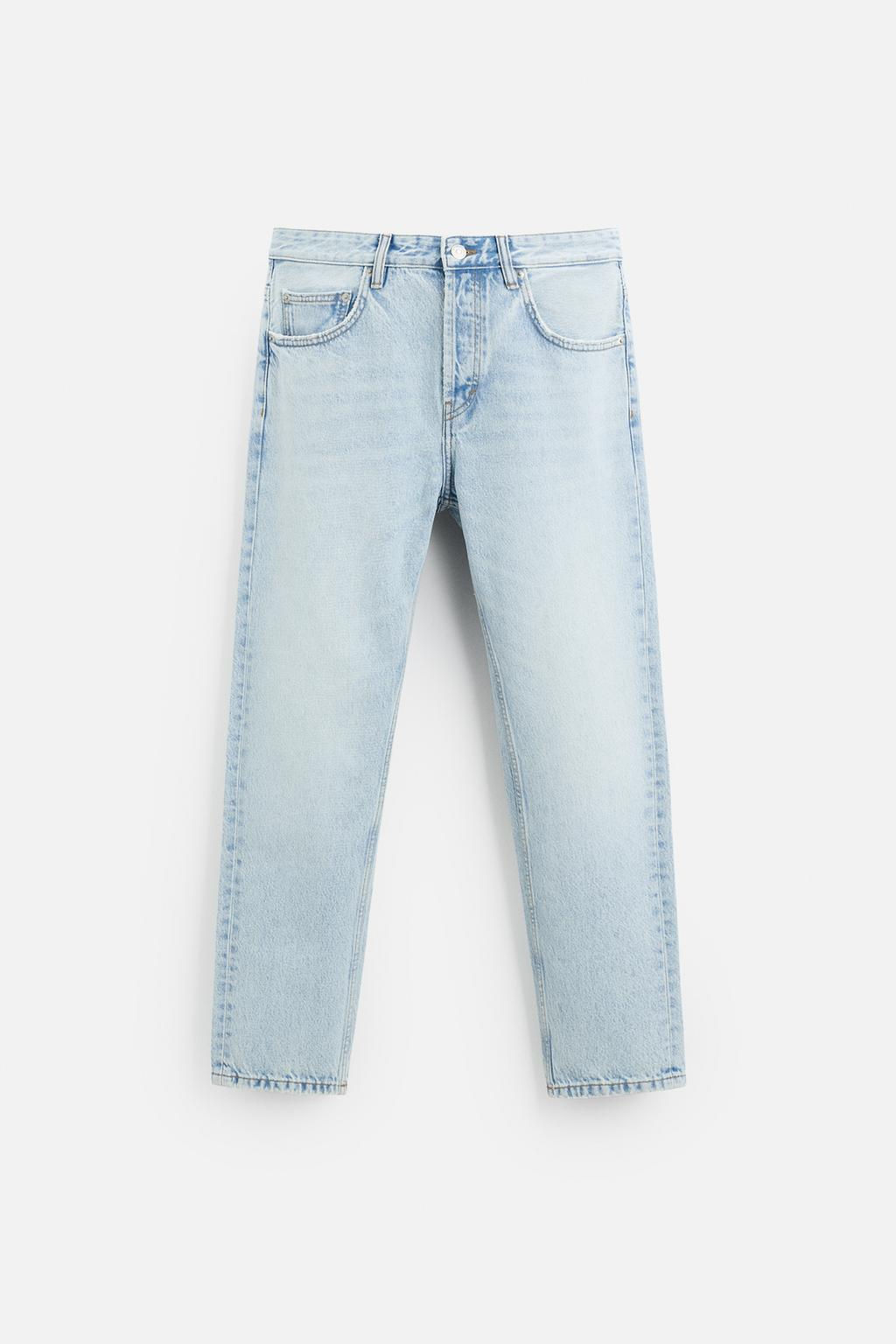 SLIM CROPPED-FIT JEANS - Zara фото 26