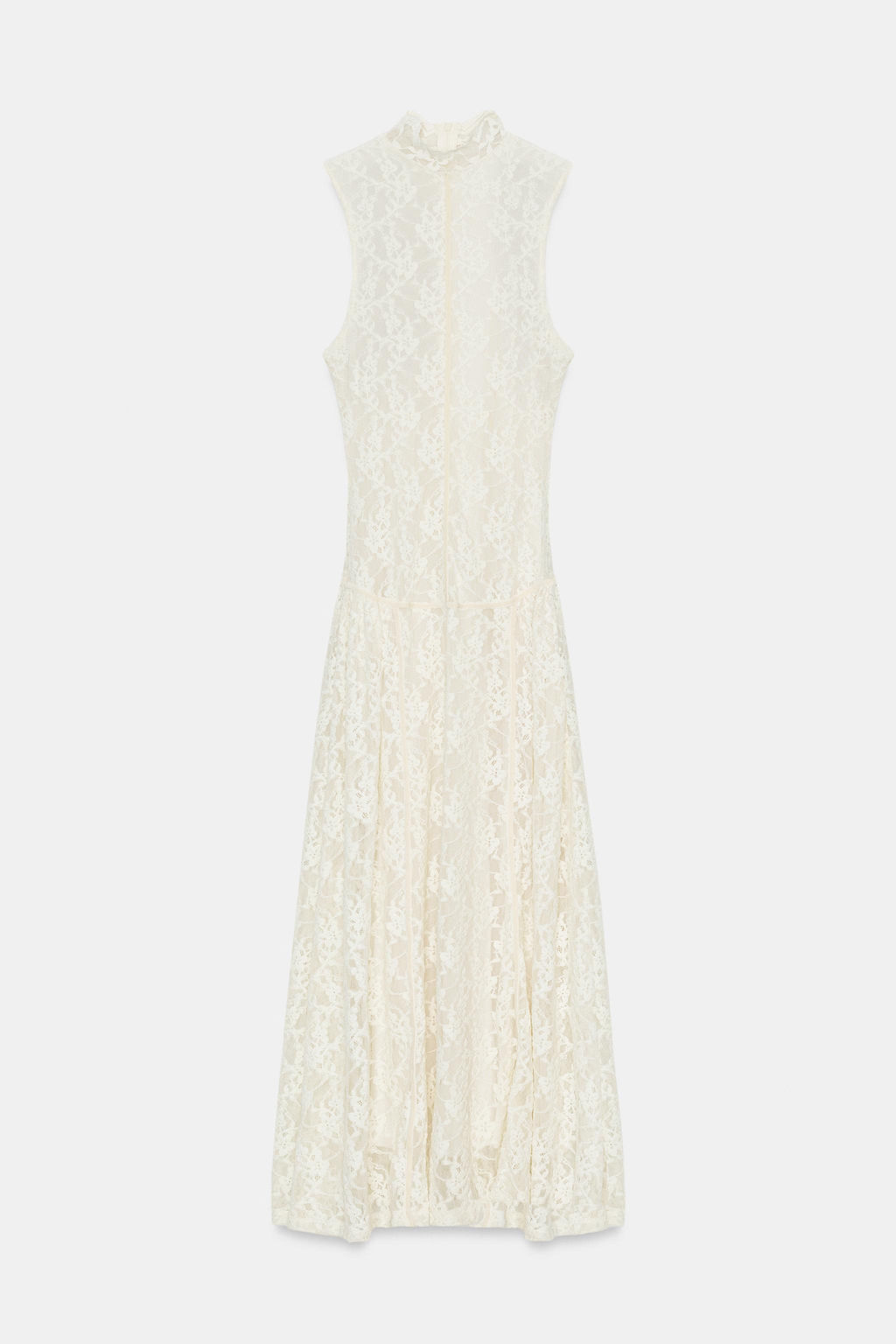 LONG LACE DRESS - Zara фото 6