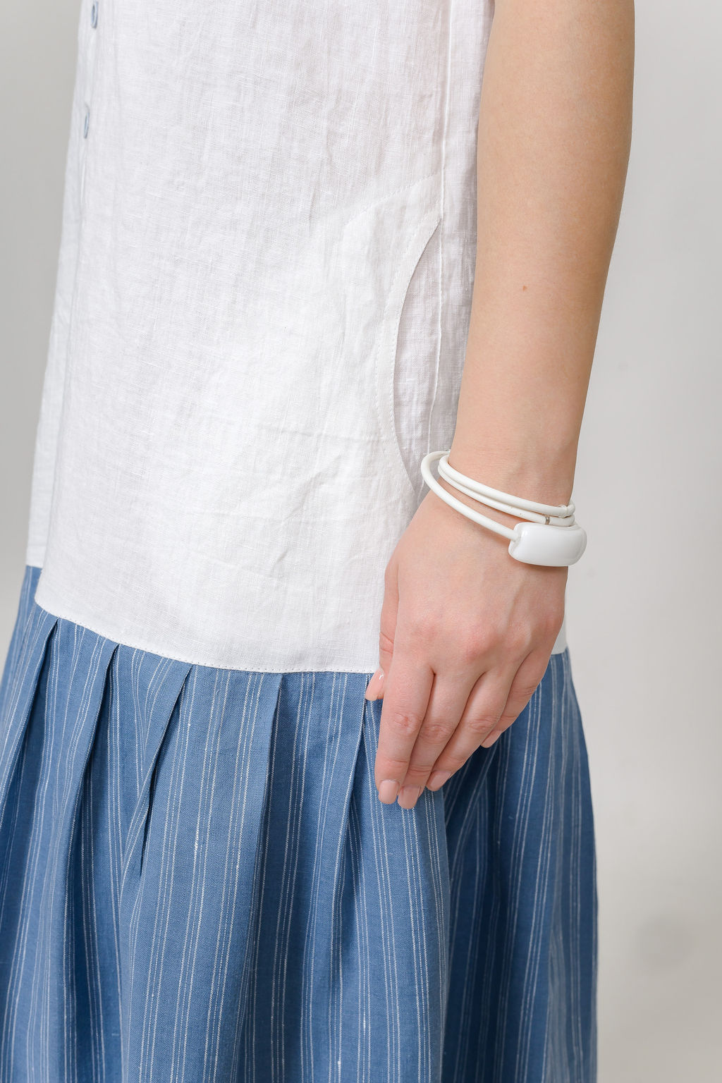 Платье  100% лен